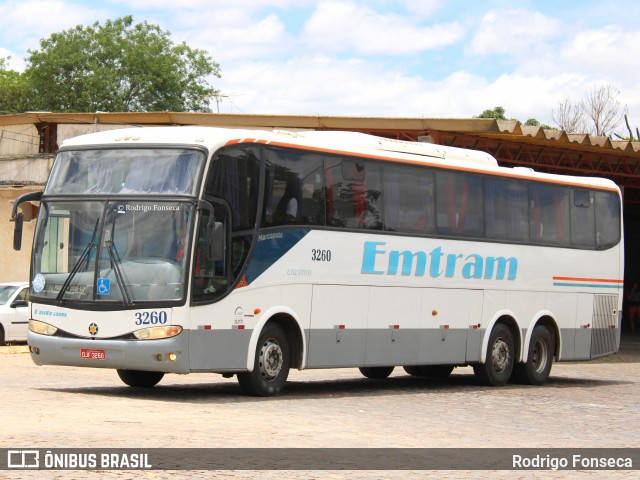 Emtram 3260 na cidade de Vitória da Conquista, Bahia, Brasil, por Rodrigo Fonseca. ID da foto: 7904117.