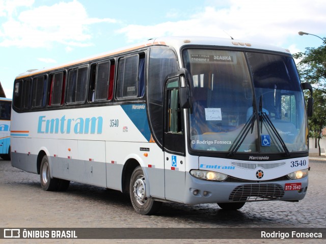 Emtram 3540 na cidade de Vitória da Conquista, Bahia, Brasil, por Rodrigo Fonseca. Número da foto: #7904077.