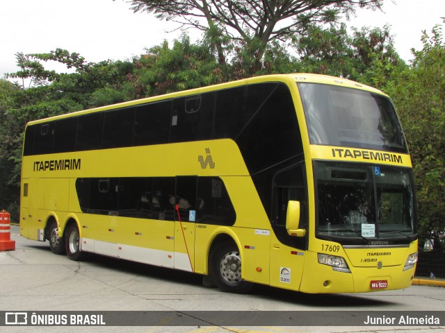 Viação Itapemirim 17609 na cidade de São Paulo, São Paulo, Brasil, por Junior Almeida. Número da foto: #7904172.