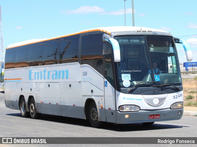 Emtram 3240 na cidade de Vitória da Conquista, Bahia, Brasil, por Rodrigo Fonseca. Número da foto: #7904283.