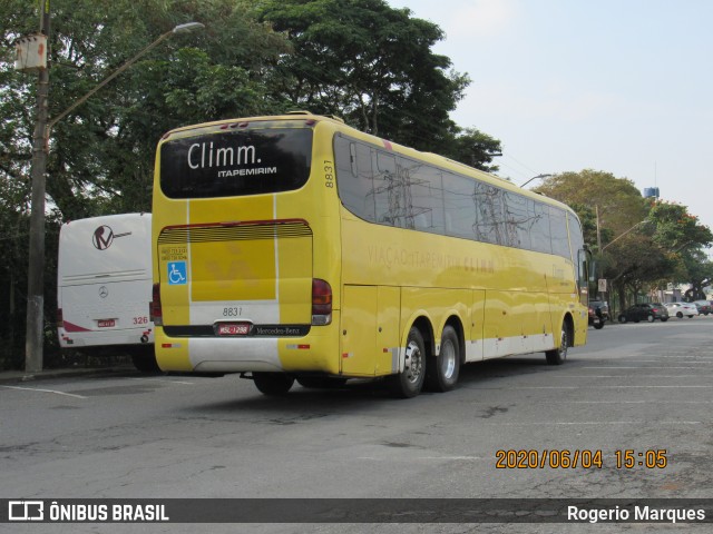 Viação Itapemirim 8831 na cidade de São José dos Campos, São Paulo, Brasil, por Rogerio Marques. Número da foto: #7904470.