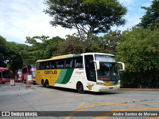 Empresa Gontijo de Transportes 20185 na cidade de São Paulo, São Paulo, Brasil, por Andre Santos de Moraes. ID da foto: 7907866.