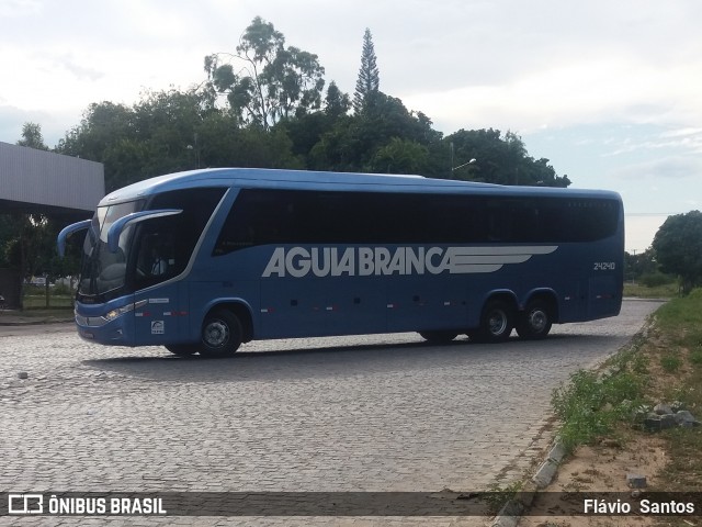 Viação Águia Branca 24240 na cidade de Cruz das Almas, Bahia, Brasil, por Flávio  Santos. Número da foto: #7906998.