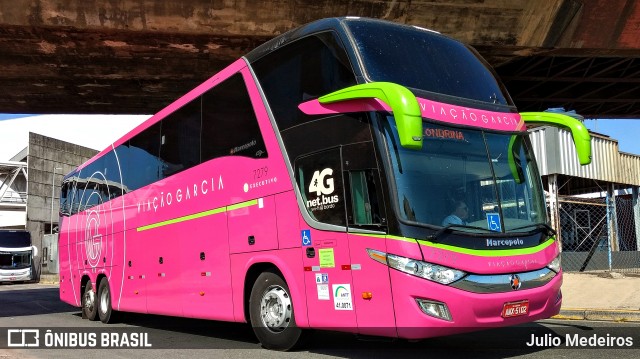 Viação Garcia 7279 na cidade de Campinas, São Paulo, Brasil, por Julio Medeiros. Número da foto: #7908848.