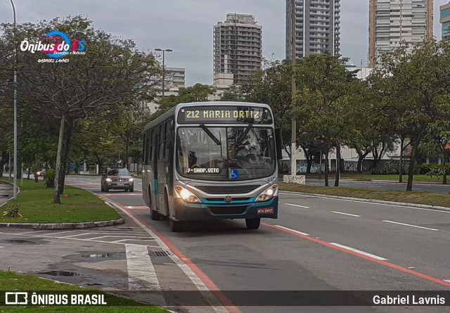 Viação Tabuazeiro 4527 na cidade de Vitória, Espírito Santo, Brasil, por Gabriel Lavnis. ID da foto: 7907019.