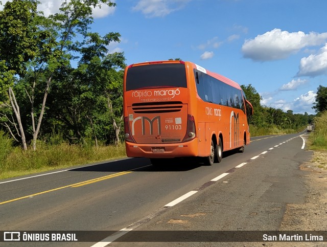 Rápido Marajó 91103 na cidade de Lagoa do Piauí, Piauí, Brasil, por San Martin Lima. ID da foto: 7906894.