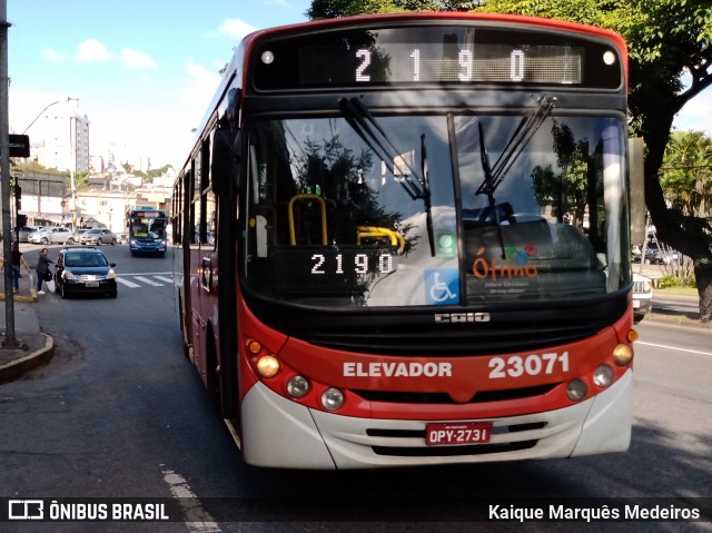 Laguna Auto Ônibus 23071 na cidade de Belo Horizonte, Minas Gerais, Brasil, por Kaique Marquês Medeiros . ID da foto: 7907483.