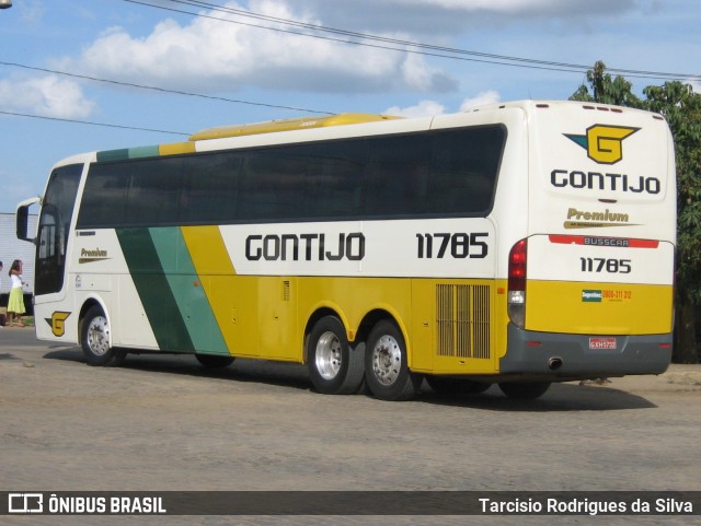 Empresa Gontijo de Transportes 11785 na cidade de Vitória da Conquista, Bahia, Brasil, por Tarcisio Rodrigues da Silva. ID da foto: 7907161.