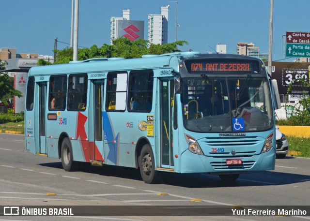 Rota Sol > Vega Transporte Urbano 35410 na cidade de Fortaleza, Ceará, Brasil, por Yuri Ferreira Marinho. ID da foto: 7906995.