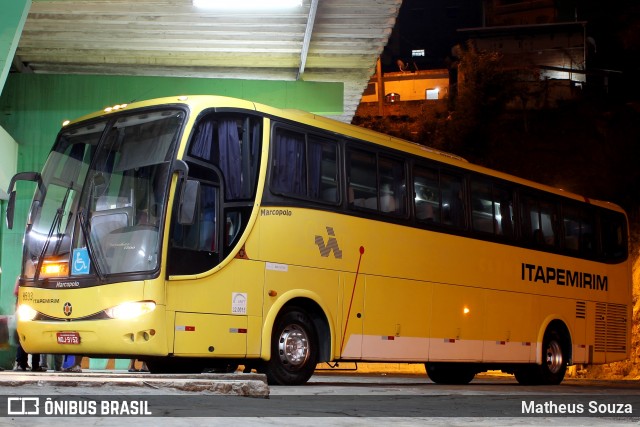 Viação Itapemirim 8533 na cidade de Caratinga, Minas Gerais, Brasil, por Matheus Souza. ID da foto: 7912552.