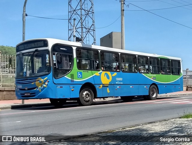 Expresso Santa Paula 16089 na cidade de Vitória, Espírito Santo, Brasil, por Sergio Corrêa. Número da foto: #7911222.