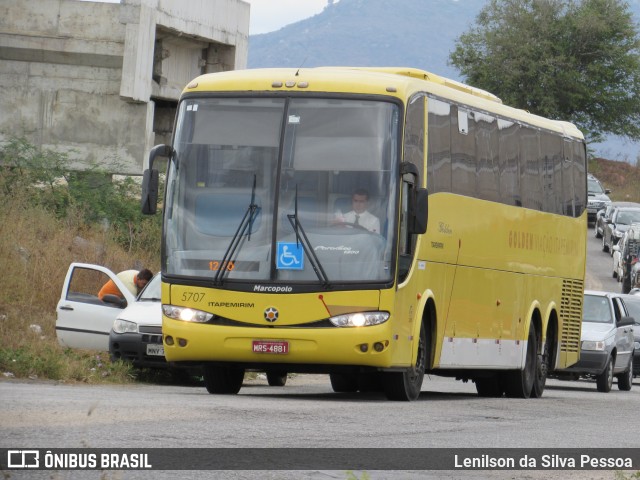 Viação Itapemirim 5707 na cidade de Caruaru, Pernambuco, Brasil, por Lenilson da Silva Pessoa. Número da foto: #7911187.
