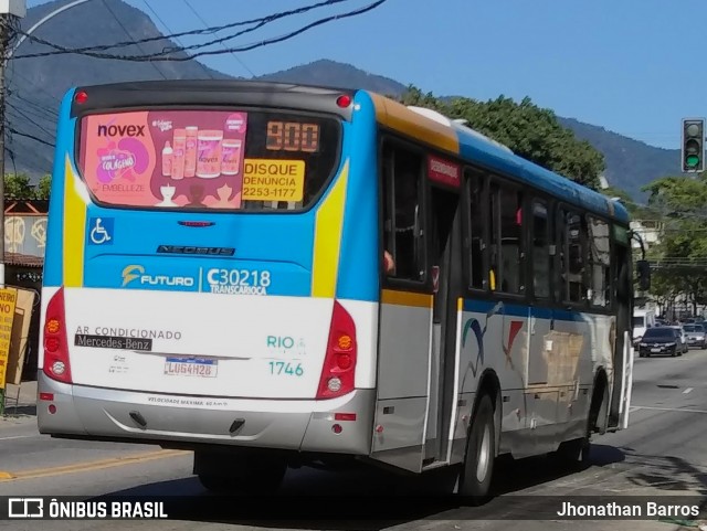 Transportes Futuro C30218 na cidade de Rio de Janeiro, Rio de Janeiro, Brasil, por Jhonathan Barros. ID da foto: 7912260.