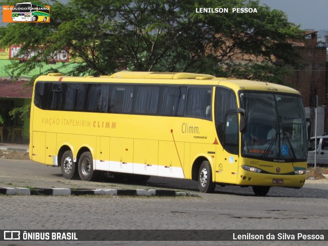 Viação Itapemirim 8823 na cidade de Caruaru, Pernambuco, Brasil, por Lenilson da Silva Pessoa. ID da foto: 7910754.