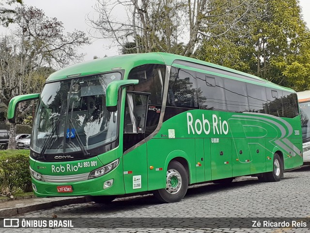 Rob Rio RJ 893.001 na cidade de Petrópolis, Rio de Janeiro, Brasil, por Zé Ricardo Reis. ID da foto: 7911221.