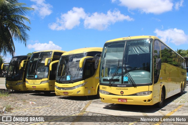 Viação Itapemirim 8883 na cidade de Fortaleza, Ceará, Brasil, por Nemezio Lemos Neto. ID da foto: 7911290.