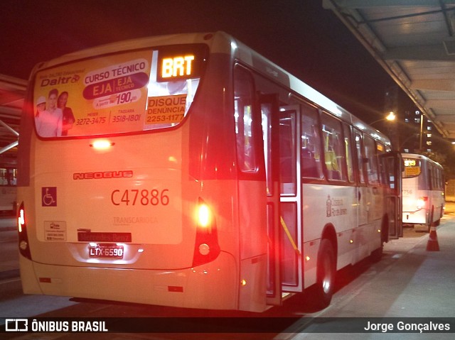 Viação Redentor C47886 na cidade de Rio de Janeiro, Rio de Janeiro, Brasil, por Jorge Gonçalves. Número da foto: #7972351.