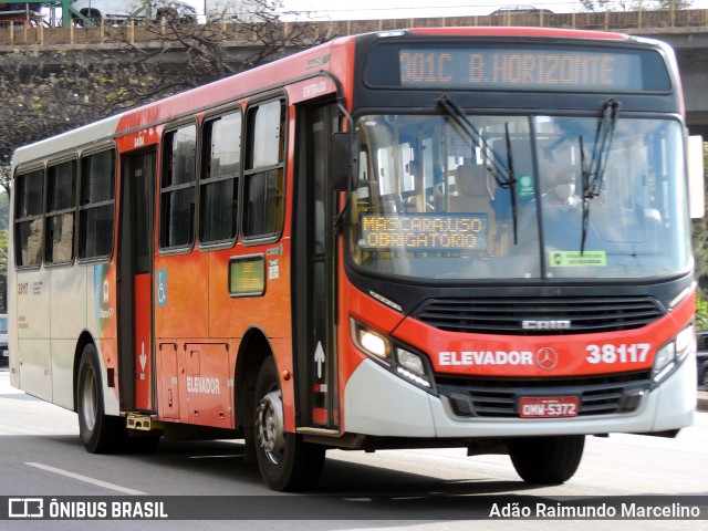 Viação Cruzeiro > Viação Sidon 38117 na cidade de Belo Horizonte, Minas Gerais, Brasil, por Adão Raimundo Marcelino. Número da foto: #7974405.