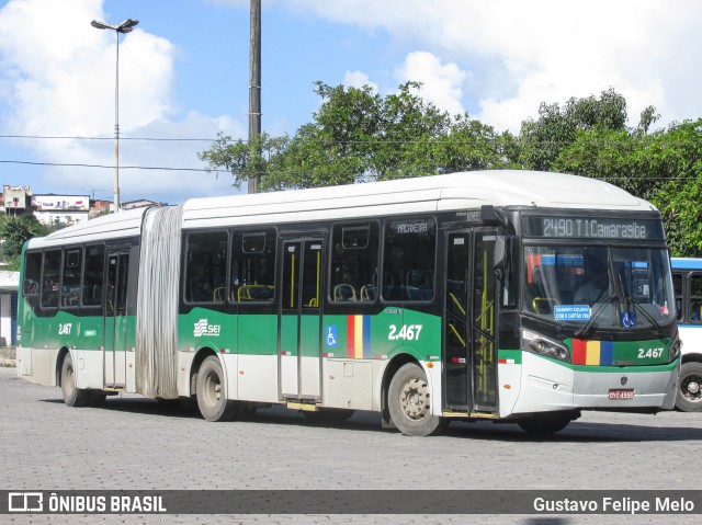 Mobibrasil São Lourenço >>> Mobi-PE 2.467 na cidade de Recife, Pernambuco, Brasil, por Gustavo Felipe Melo. ID da foto: 7972543.