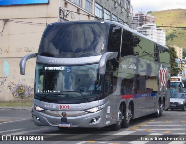 Auto Viação 1001 Rj 108.1135 na cidade de Nova Iguaçu, Rio de Janeiro, Brasil, por Lucas Alves Ferreira. ID da foto: 7974740.