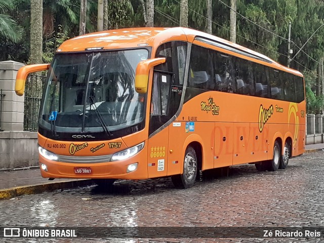 Oliver Turismo 1757 na cidade de Petrópolis, Rio de Janeiro, Brasil, por Zé Ricardo Reis. ID da foto: 7973257.