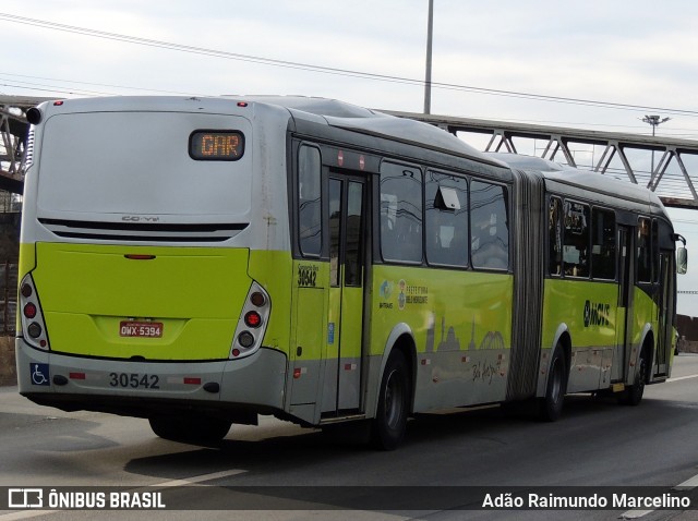 Bettania Ônibus 30542 na cidade de Belo Horizonte, Minas Gerais, Brasil, por Adão Raimundo Marcelino. ID da foto: 7974596.