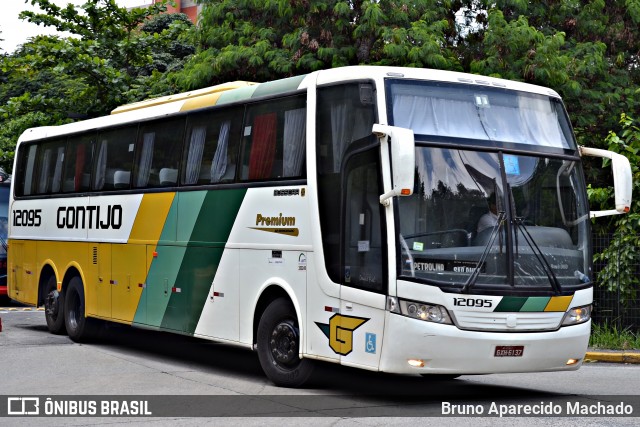 Empresa Gontijo de Transportes 12095 na cidade de São Paulo, São Paulo, Brasil, por Bruno Aparecido Machado. Número da foto: #7974549.