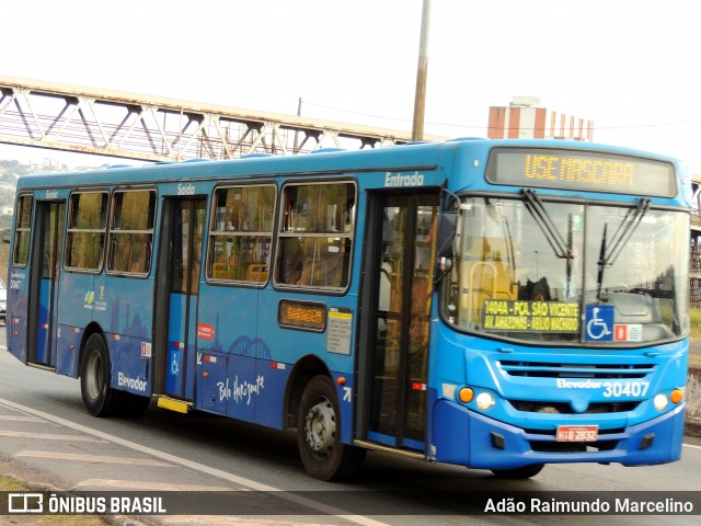 Bettania Ônibus 30407 na cidade de Belo Horizonte, Minas Gerais, Brasil, por Adão Raimundo Marcelino. ID da foto: 7974677.