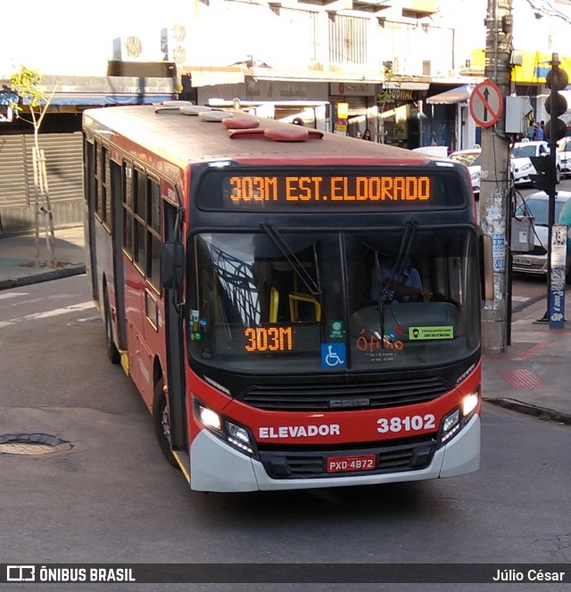 Viação Cruzeiro > Viação Sidon 38102 na cidade de Belo Horizonte, Minas Gerais, Brasil, por Júlio César. Número da foto: #7972711.