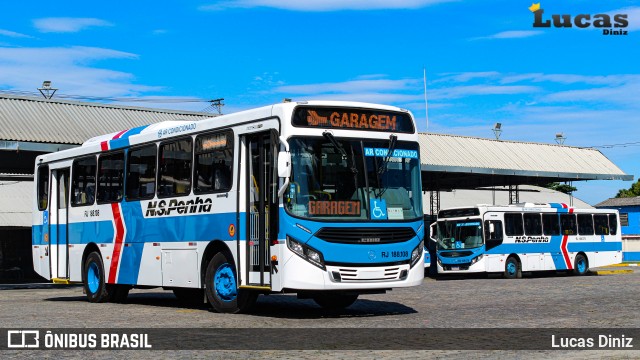 Viação Nossa Senhora da Penha RJ 188.108 na cidade de Mesquita, Rio de Janeiro, Brasil, por Lucas Diniz. ID da foto: 7998072.