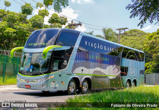 Viação Garcia 8714 na cidade de São Paulo, São Paulo, Brasil, por Fabiano de Oliveira Prado. ID da foto: 7997053.