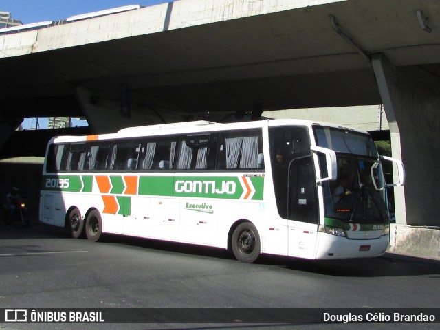 Empresa Gontijo de Transportes 20135 na cidade de Belo Horizonte, Minas Gerais, Brasil, por Douglas Célio Brandao. ID da foto: 7998146.