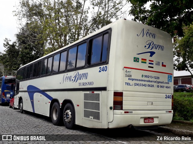 Nova Barra Turismo > Expresso Nova Barra Turística 240 na cidade de Petrópolis, Rio de Janeiro, Brasil, por Zé Ricardo Reis. Número da foto: #7997751.