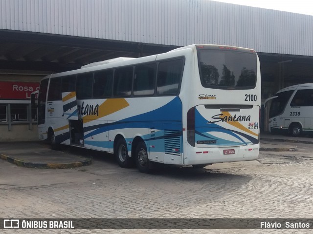 Empresas de Transportes Santana e São Paulo 2100 na cidade de Cruz das Almas, Bahia, Brasil, por Flávio  Santos. Número da foto: #7999102.