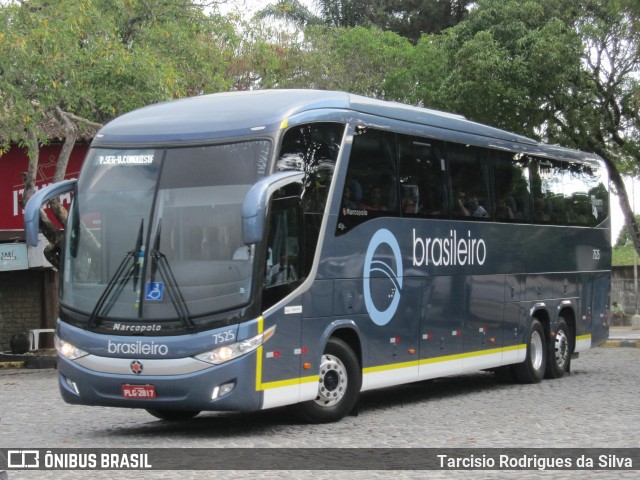 Expresso Brasileiro 7525 na cidade de Porto Seguro, Bahia, Brasil, por Tarcisio Rodrigues da Silva. ID da foto: 7998317.