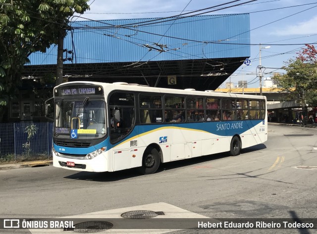 Viação Guaianazes 01 584 na cidade de Santo André, São Paulo, Brasil, por Hebert Eduardo Ribeiro Todesco. Número da foto: #8000170.