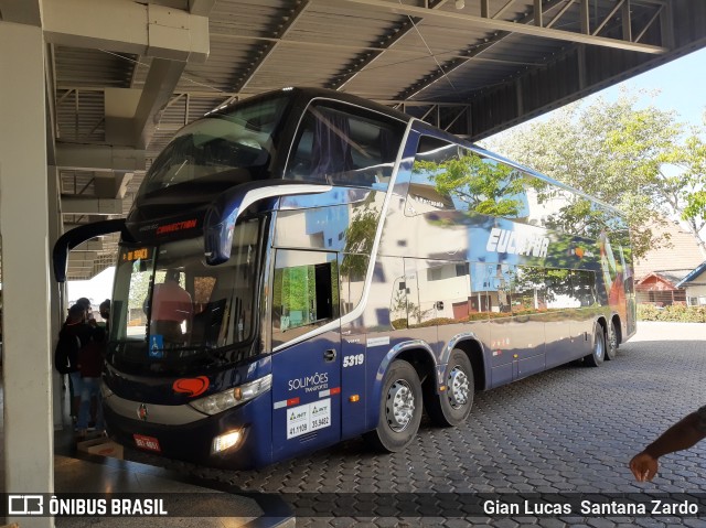 Eucatur - Empresa União Cascavel de Transportes e Turismo 5319 na cidade de Ji-Paraná, Rondônia, Brasil, por Gian Lucas  Santana Zardo. Número da foto: #7999897.