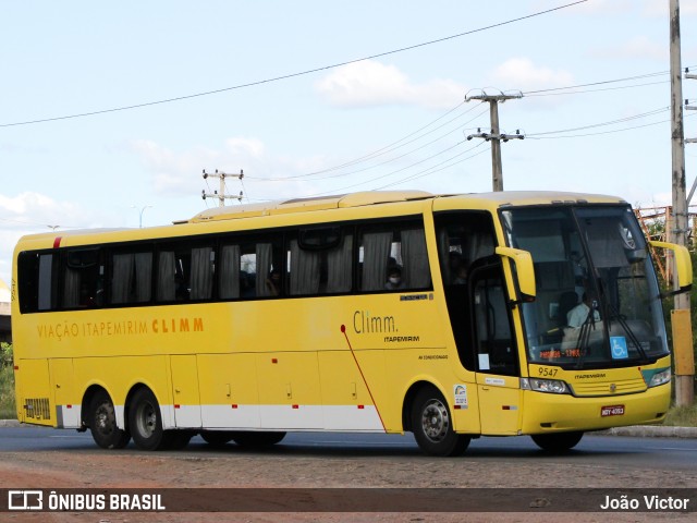 Viação Itapemirim 9547 na cidade de Teresina, Piauí, Brasil, por João Victor. ID da foto: 8001072.