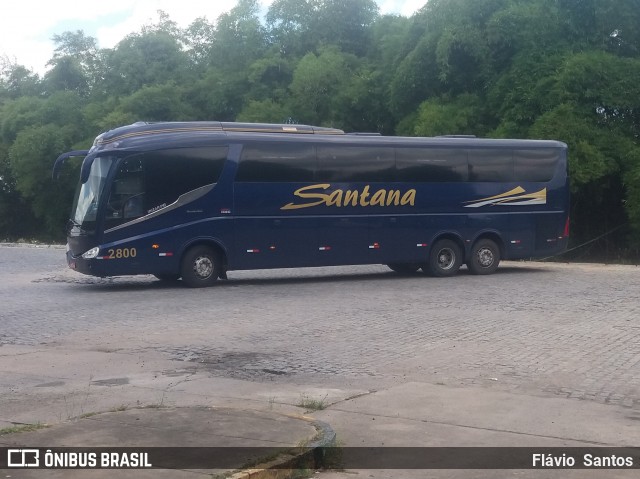 Empresas de Transportes Santana e São Paulo 2800 na cidade de Cruz das Almas, Bahia, Brasil, por Flávio  Santos. Número da foto: #8000870.