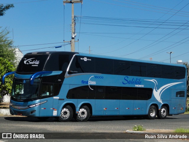 Expresso Satélite Norte 18009 na cidade de Teresina, Piauí, Brasil, por Ruan Silva Andrade. Número da foto: #7999770.