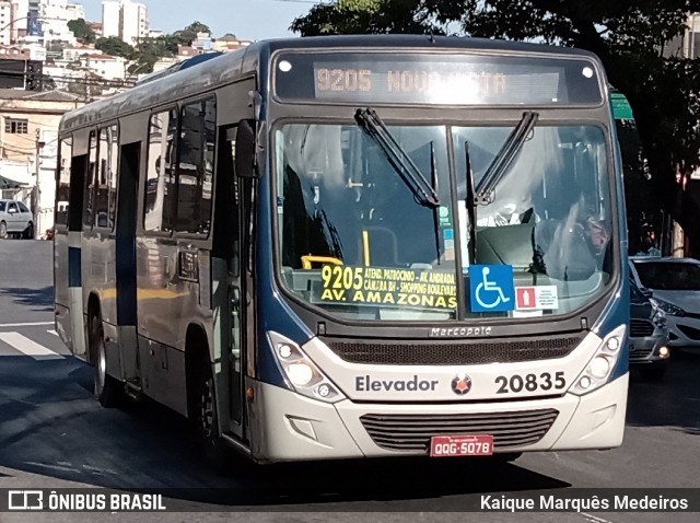 SM Transportes 20835 na cidade de Belo Horizonte, Minas Gerais, Brasil, por Kaique Marquês Medeiros . Número da foto: #7999418.