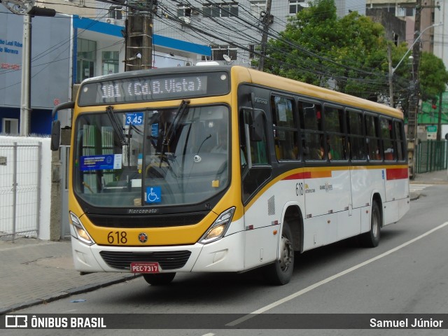 Empresa Metropolitana 618 na cidade de Recife, Pernambuco, Brasil, por Samuel Júnior. ID da foto: 8001824.