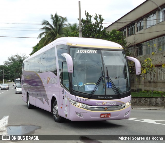 TransMargoo RJ 518.085 na cidade de Volta Redonda, Rio de Janeiro, Brasil, por Michel Soares da Rocha. Número da foto: #8001049.