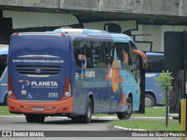 Planeta Transportes Rodoviários 2151 na cidade de Vitória, Espírito Santo, Brasil, por Giovani de Souza Pereira. ID da foto: 8000092.