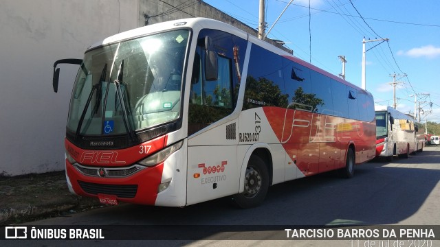 Fiel Turismo RJ 620.027 na cidade de Campos dos Goytacazes, Rio de Janeiro, Brasil, por TARCISIO BARROS DA PENHA. Número da foto: #8002606.