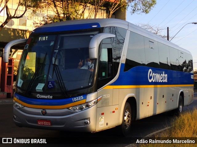 Viação Cometa 10223 na cidade de Contagem, Minas Gerais, Brasil, por Adão Raimundo Marcelino. ID da foto: 8004907.