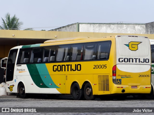 Empresa Gontijo de Transportes 20005 na cidade de Feira de Santana, Bahia, Brasil, por João Victor. ID da foto: 8003219.