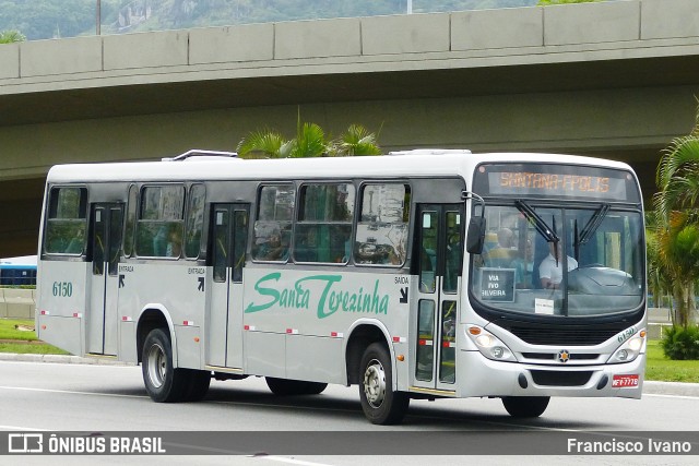 RST - Rodoviária Santa Terezinha 6150 na cidade de Florianópolis, Santa Catarina, Brasil, por Francisco Ivano. ID da foto: 8004602.