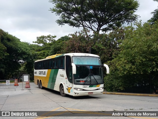 Empresa Gontijo de Transportes 14105 na cidade de São Paulo, São Paulo, Brasil, por Andre Santos de Moraes. Número da foto: #8002945.