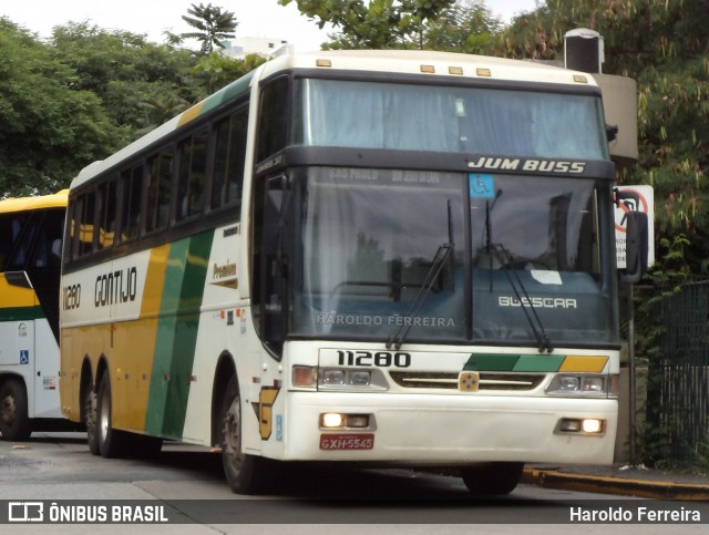 Empresa Gontijo de Transportes 11280 na cidade de São Paulo, São Paulo, Brasil, por Haroldo Ferreira. ID da foto: 8004143.